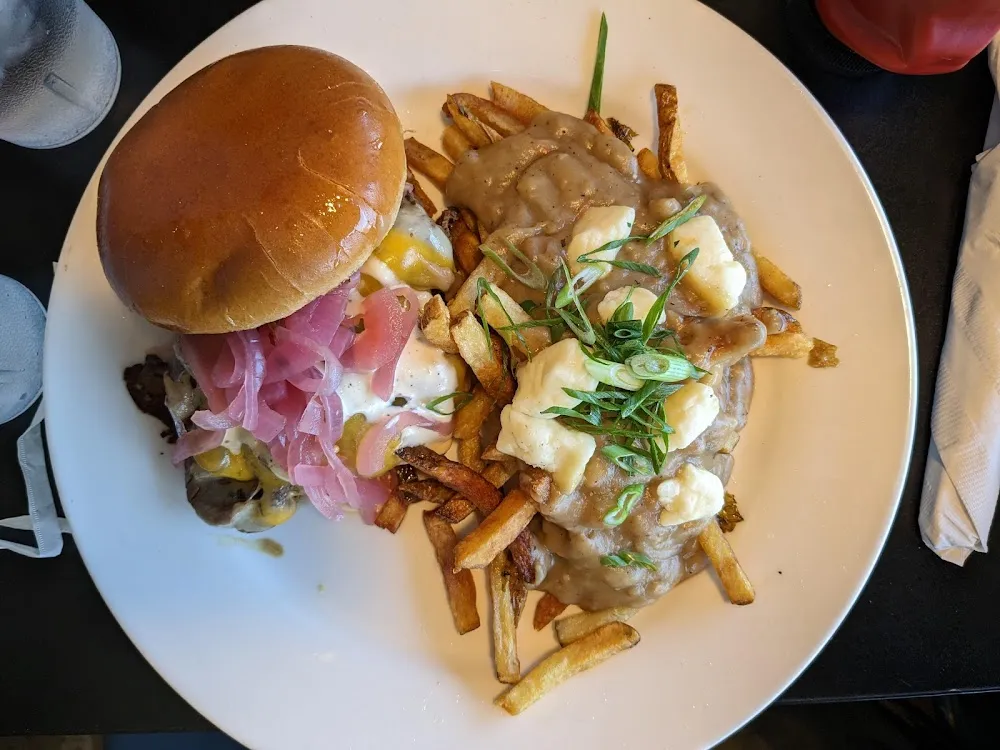 Beef Sandwich Special with Poutine